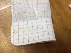 ワイシャツの袖修理アフター