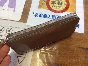 財布のファスナー修理アフター