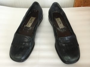レディース革靴の復活ビフォー